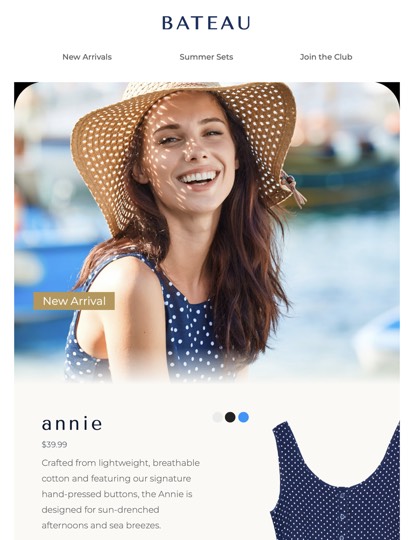 Fashion New Arrivals Newsletter Vorlage
