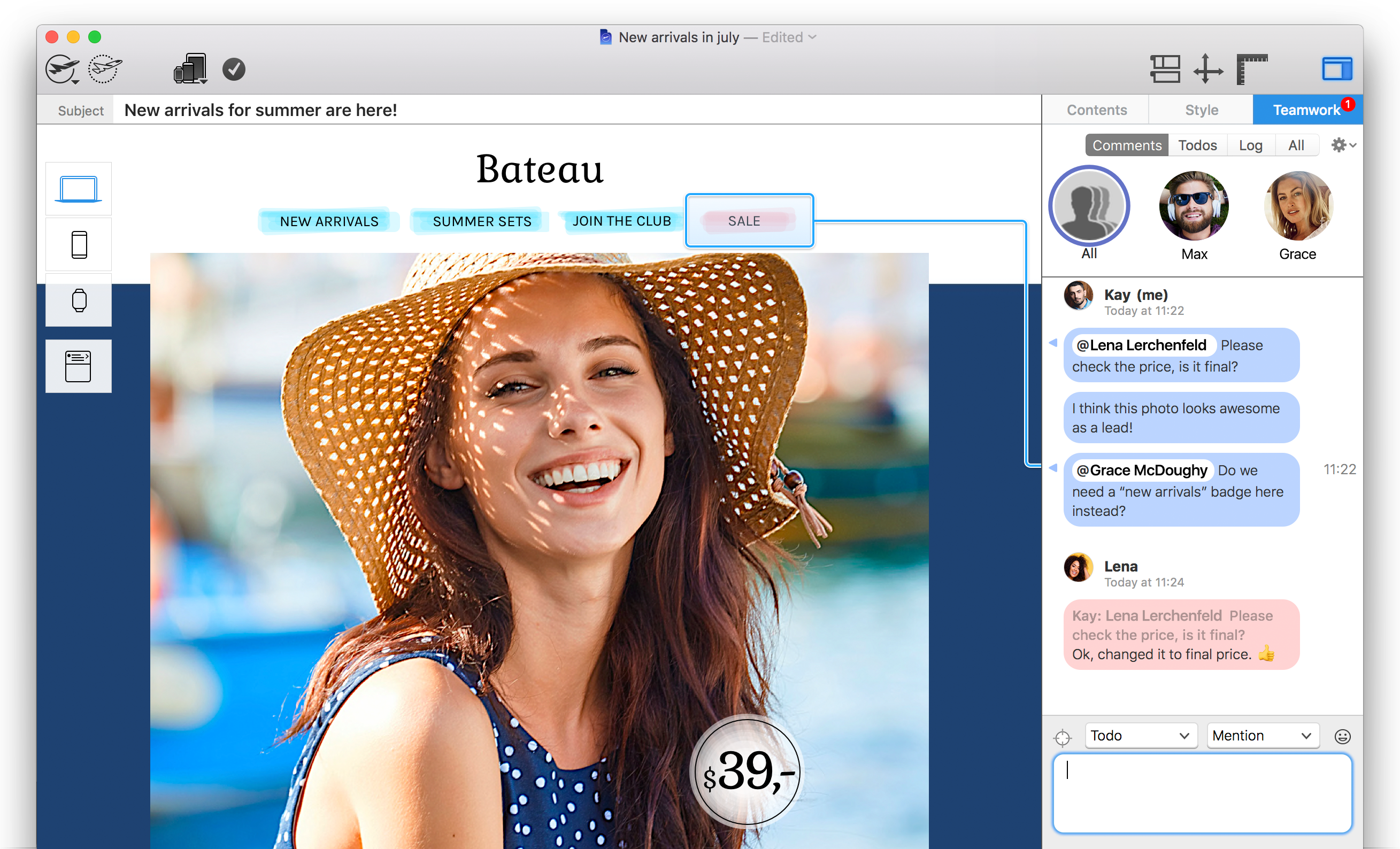 mail designer 365 responsive