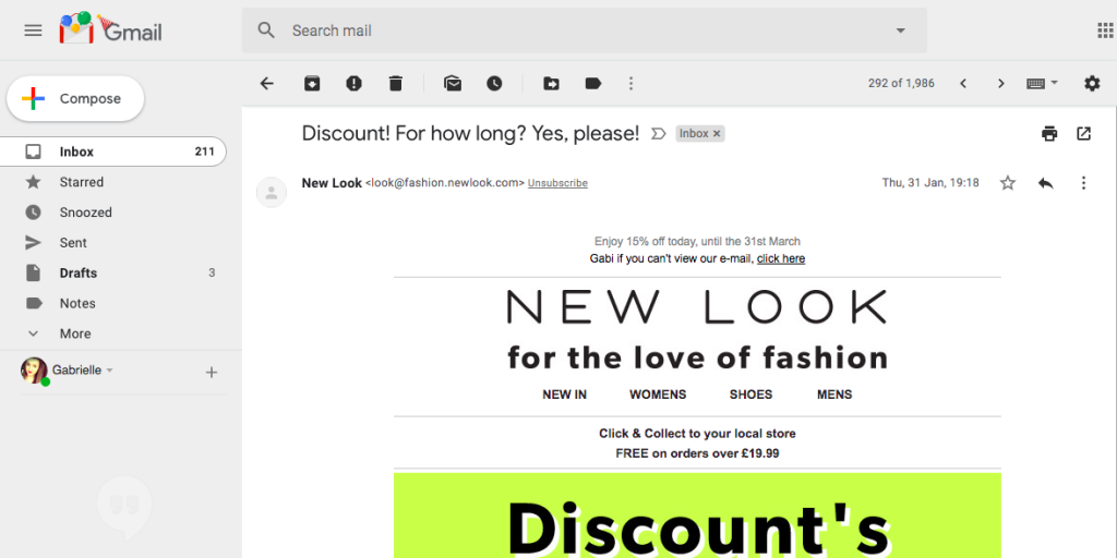maildesigner365-New-Look-Example