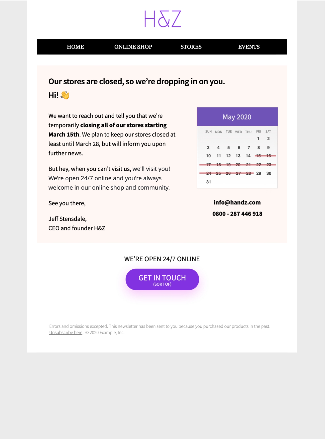 Customer Update