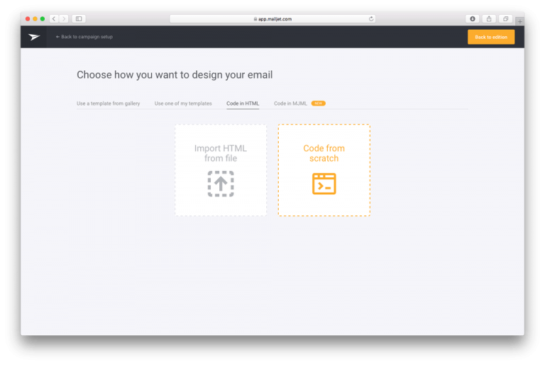 How to Create HTML Newsletters for Mailjet Mail Designer Create and