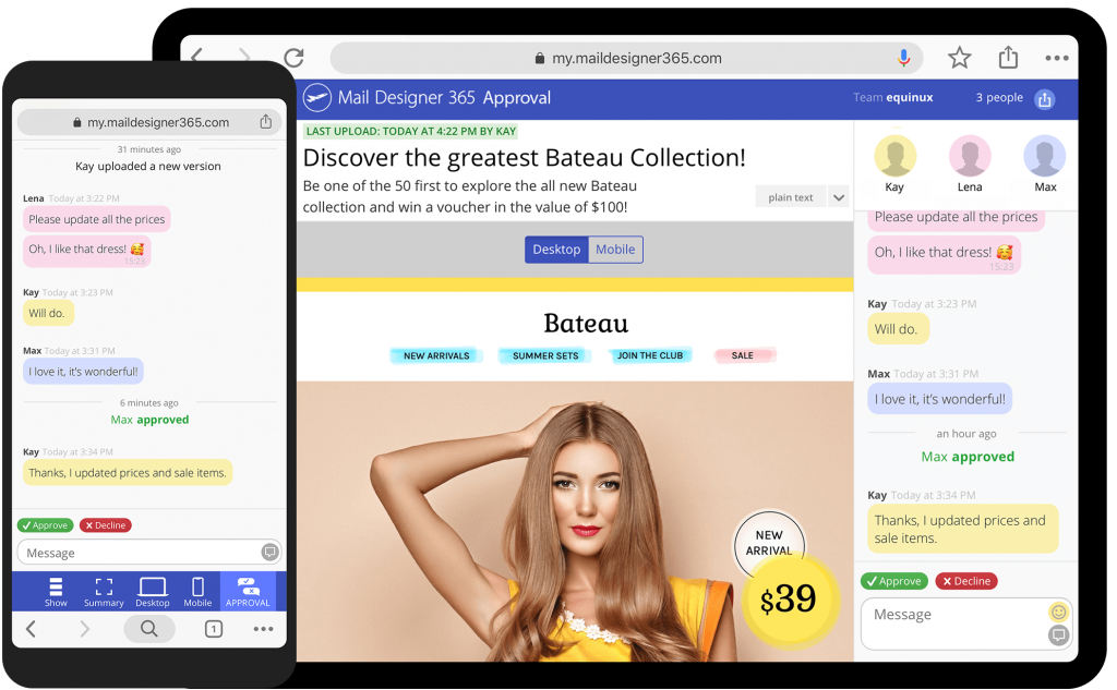 html email designer for mac