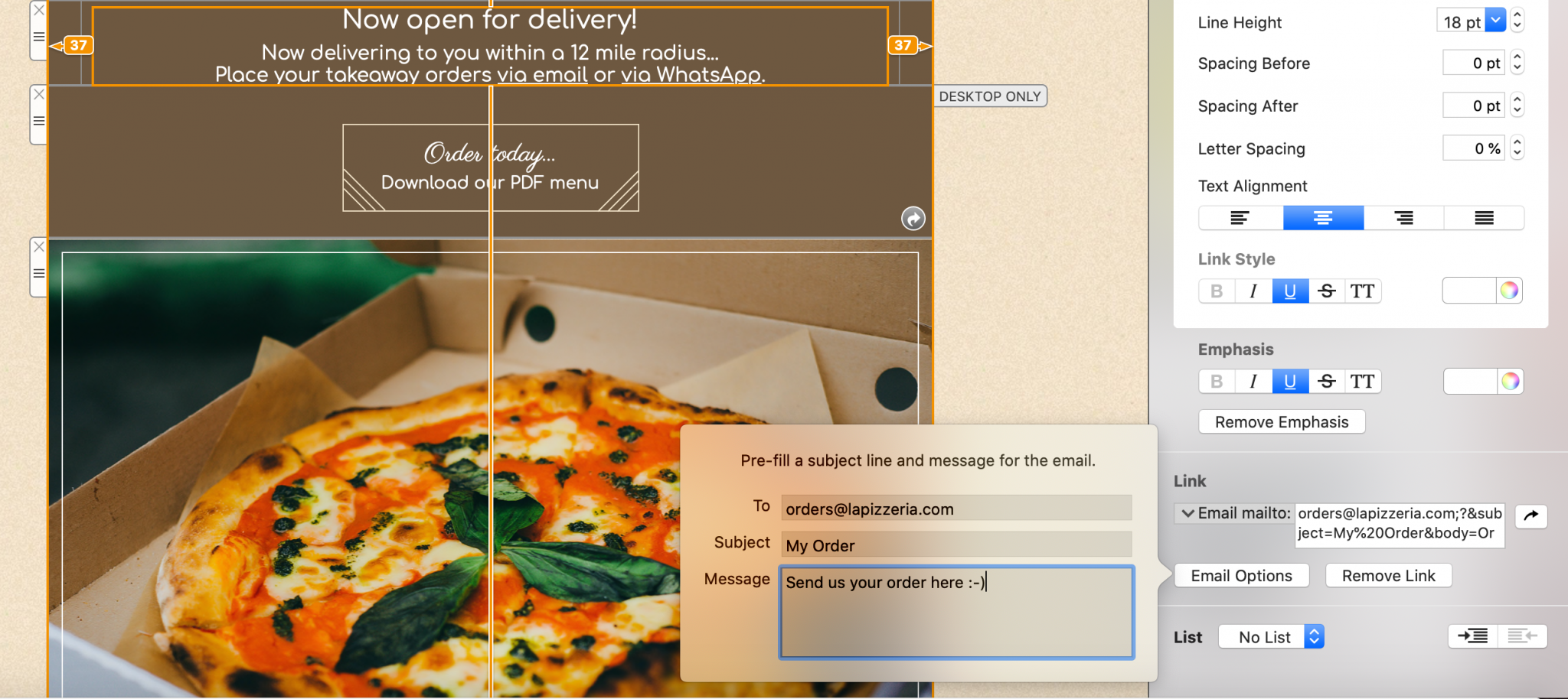 NEW Email Marketing Resources for Restaurant Owners Mail Designer Create and send HTML