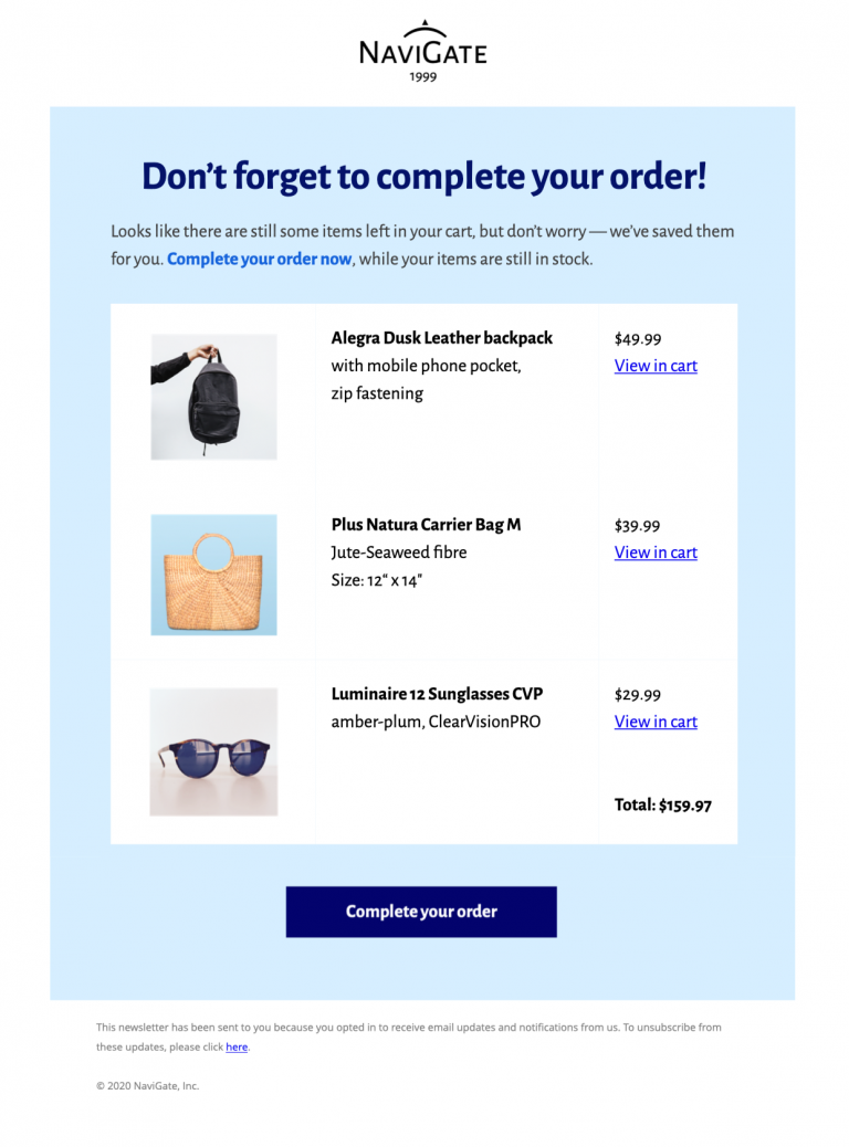 How to Write the Perfect Abandoned Cart Email Mail Designer Create