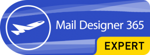 Mail Designer 365 Expert badge