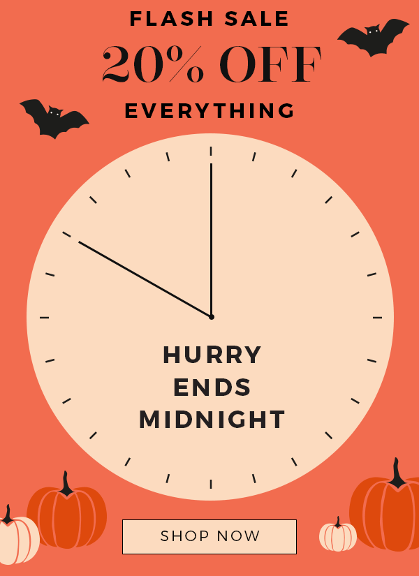 Clock GIF for Halloween sale by Radley