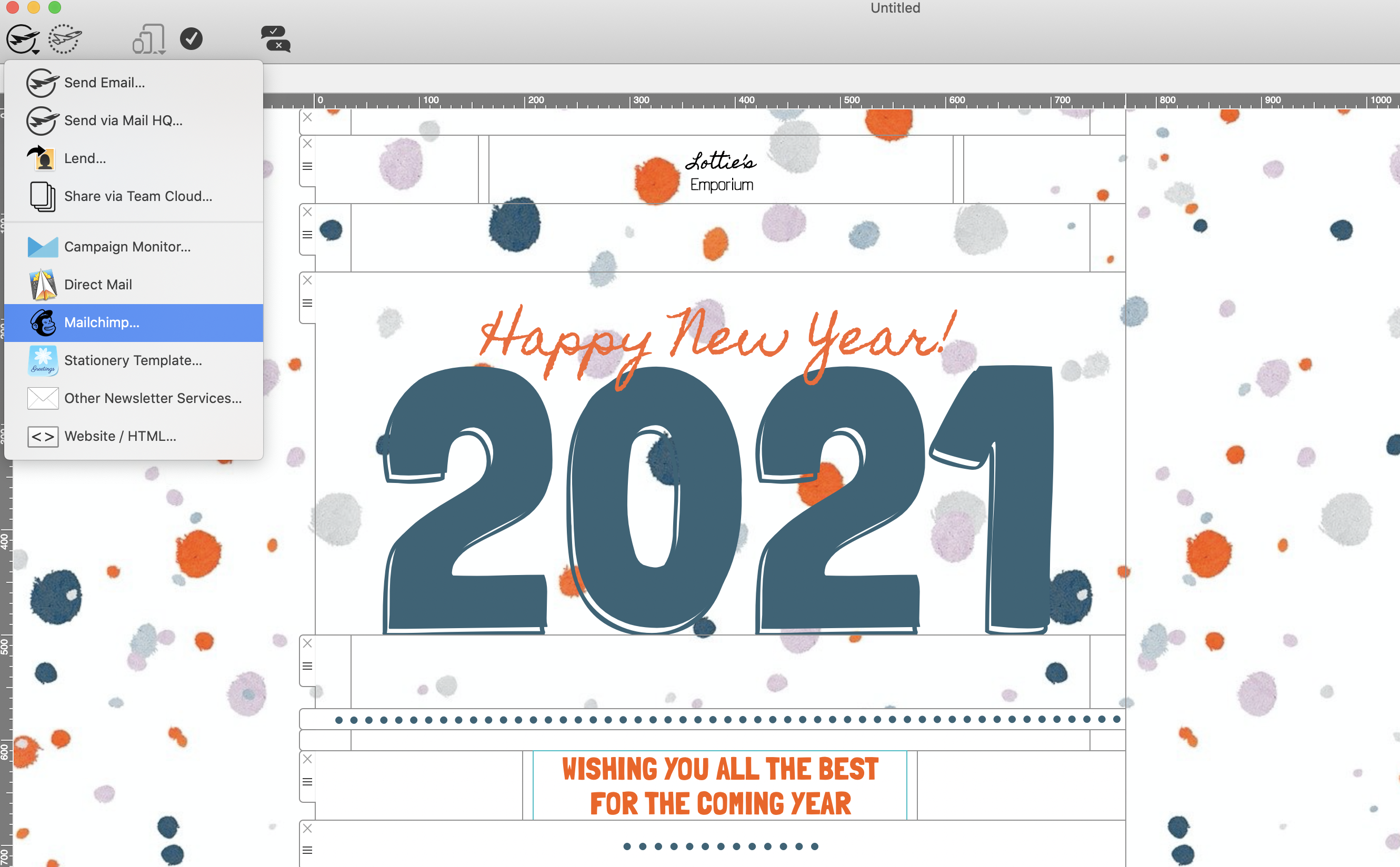 Using Blend Modes in Mail Designer 365