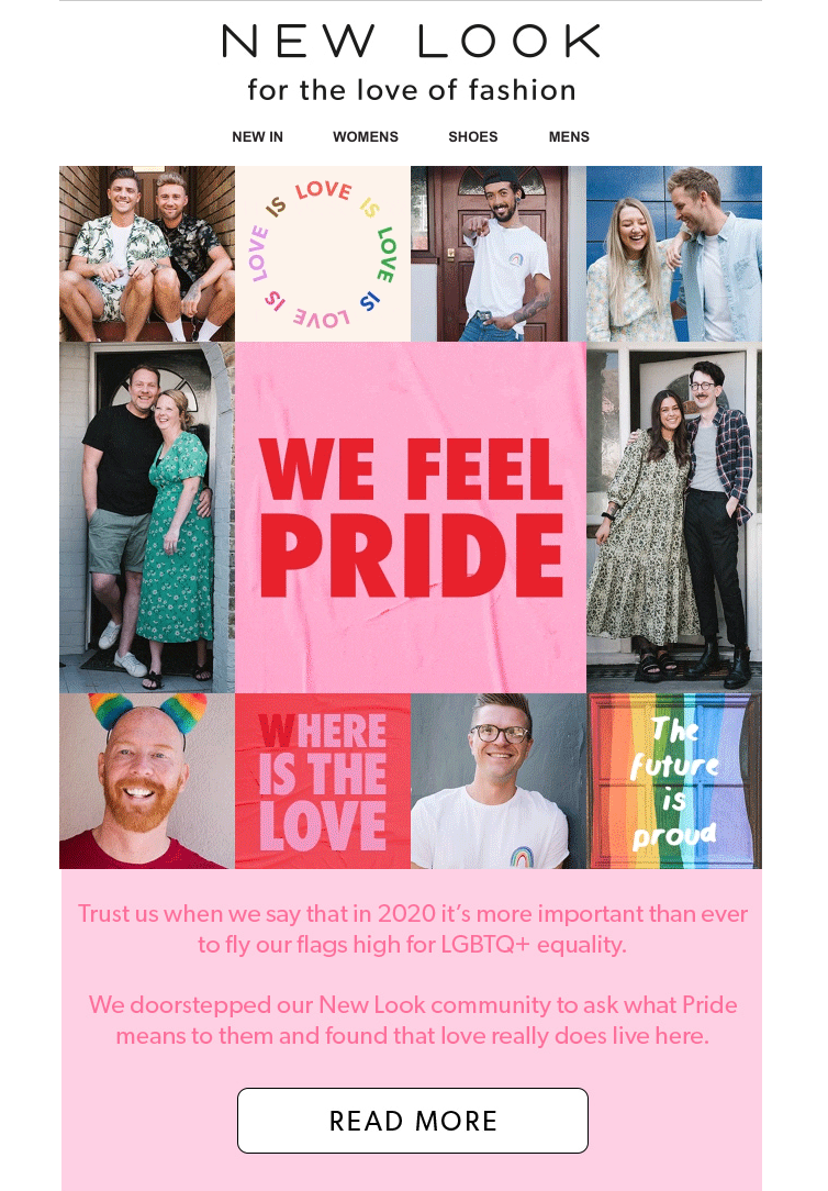 LGBTQ Pride Month Email Templates Ideas and Inspiration Mail