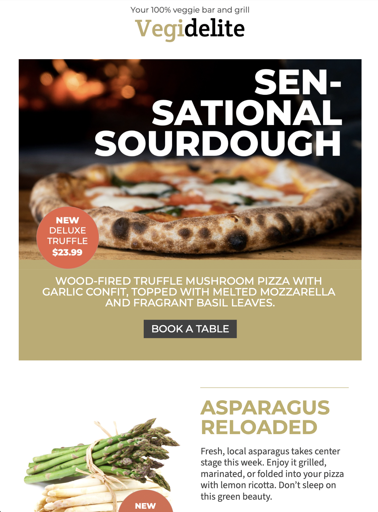 email marketing campaign for restaurants