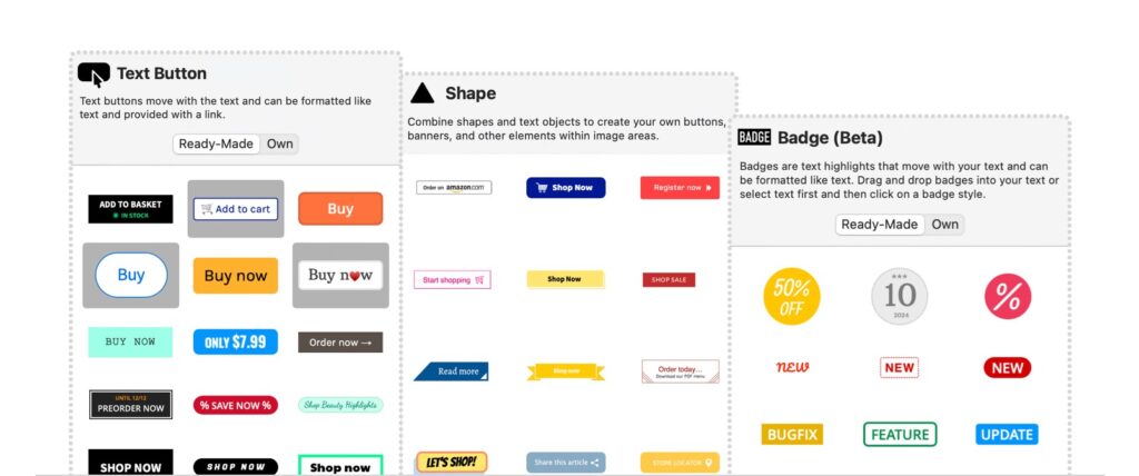 design eye-catchers for holiday newsletters and more in Mail Designer 365