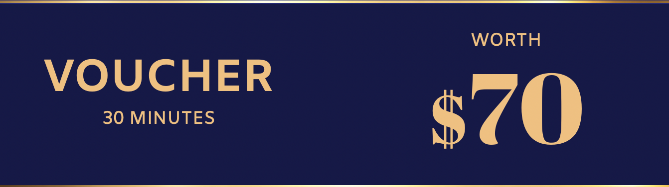 voucher worth $70 for free design service session