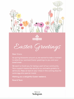 Easter Message