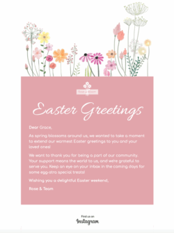 Easter Message